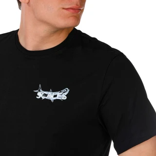 Thumbnail 4: SCALES Men's Short Sleeve Graphic Logo Tee 