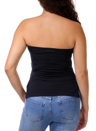 Thumbnail 2: Madden Girl Juniors Side Split Ruched Tube Top 