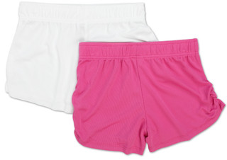 Thumbnail 2: RBX Girls Active 2 Pk Mesh Shorts 