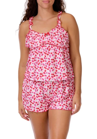 Thumbnail 1: Madden Girl Juniors 2 Pc Pajama Shorts Set  
