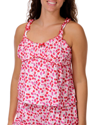 Thumbnail 3: Madden Girl Juniors 2 Pc Pajama Shorts Set  