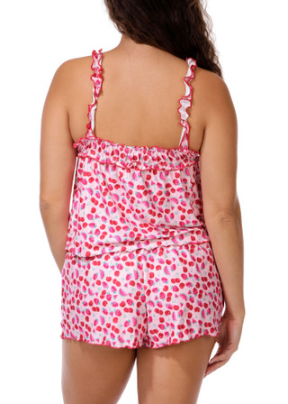 Thumbnail 4: Madden Girl Juniors 2 Pc Pajama Shorts Set  