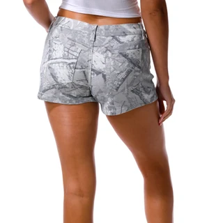 Thumbnail 2: YMI Juniors Camo Print Denim Shorts  