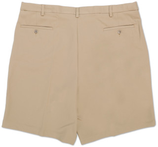 Thumbnail 2: Haggar Big Men's Cool 18 Pro Pleated Golf Shorts 
