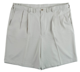 Thumbnail 1: Haggar Big Men's Cool 18 Pro Pleated Golf Shorts 