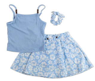 Thumbnail 1: No Comment Girls 3 Pc Skort Set  