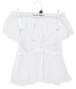 Thumbnail 2: French Affair Women's 2 Pc Lingerie Set 