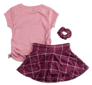 Thumbnail 2: RBX Little Girls 2 Pc Skirt Set  