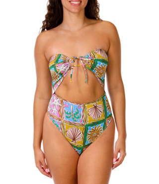 Thumbnail 1: BILLABONG Juniors One Piece Swimsuit  