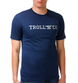 Thumbnail 1: Troll Co Men's Short Sleeve Logo Crew Neck Tee 