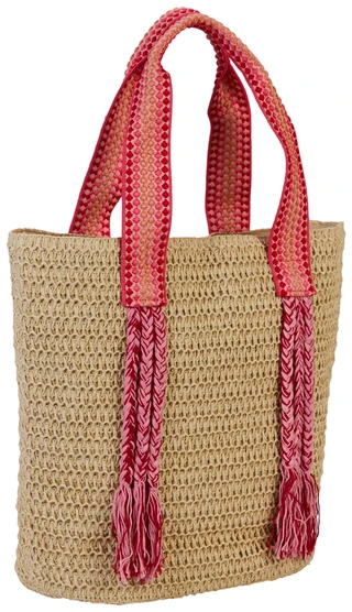 Thumbnail 2: Sun N' Sand Natural Straw Beach Tote Bag 