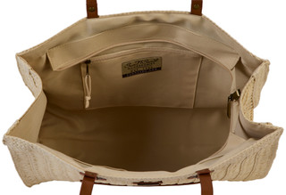 Thumbnail 3: Sun N' Sand Natural Paper Straw Shoulder Tote Bag 