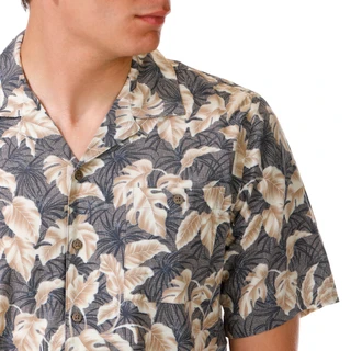 Thumbnail 3: CAMPIA Men's Short Sleeve Hawaiian Button Down Shirt 