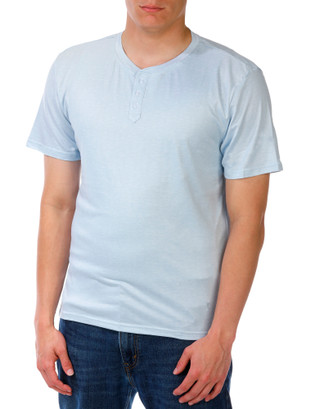 Thumbnail 1: FRYE Men's Short Sleeve Henley Shirt 