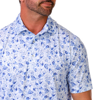 Thumbnail 2: GREG NORMAN Men's Short Sleeve Performance Polo 
