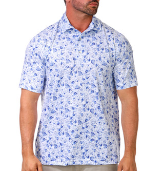 Thumbnail 1: GREG NORMAN Men's Short Sleeve Performance Polo 