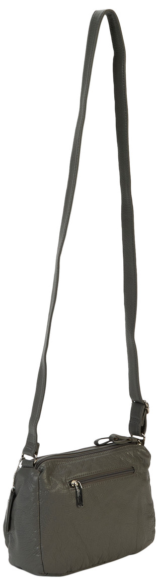 Thumbnail 2: MULTISAC Meyer Double Zip Crossbody Bag 