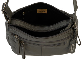 Thumbnail 3: MULTISAC Meyer Double Zip Crossbody Bag 