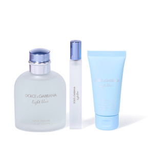 Thumbnail 3: Dolce & Gabbana Men's Light Blue Pour Homme 3 Piece Set 4.3 oz 