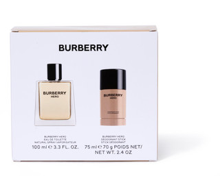Thumbnail 2: Burberry Men's Hero Eau De Toilette 2 Piece Set 3.4 oz 