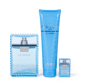 Thumbnail 2: Versace Men's Eau Fraiche Eau De Toilette 3 Piece Set 3.4 oz 