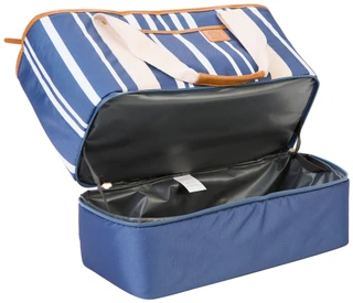 Thumbnail 2: C&C California Double Decker 30 Can Cooler Tote Bag 