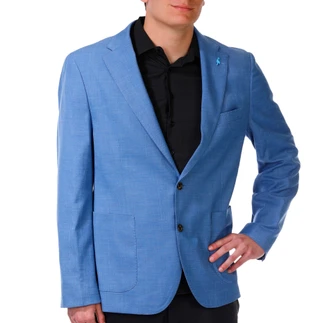 Thumbnail 1: TAILORBYRD Men's Long Sleeve Cross Dyed Sport Coat 