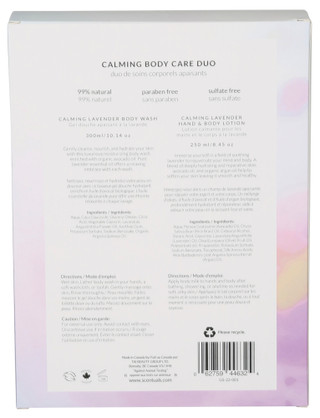 Thumbnail 2: SCENTUALS Calming Lavender Body Care Duo 2 Piece Set 