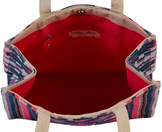 Thumbnail 2: America & Beyond Artisanal Beaded Tote Bag 