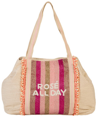 Thumbnail 5: America & Beyond Rosé All Day Tote Bag 