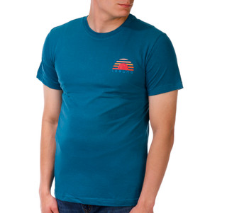 Thumbnail 2: Laguna Men's Short Sleeve Graphic Crew Neck Tee 
