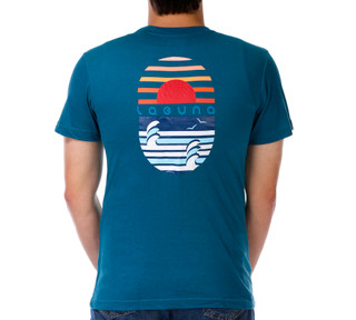 Thumbnail 1: Laguna Men's Short Sleeve Graphic Crew Neck Tee 