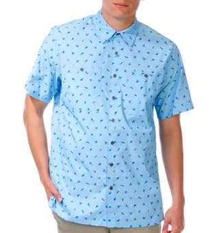 Thumbnail 1: Eddie Bauer Rainier 3.0 Short Sleeve Print Shirt 
