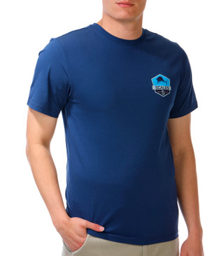 Thumbnail 5: SCALES Men's Short Sleeve Graphic Crew Neck Tee 