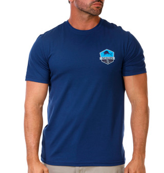 Thumbnail 2: SCALES Men's Short Sleeve Graphic Crew Neck Tee 
