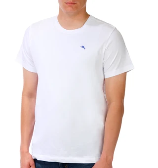 Thumbnail 1: TOMMY BAHAMA Men's Short Sleeve Cotton Crew Neck Tee 