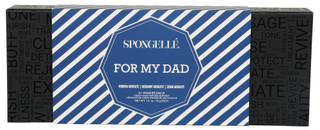Thumbnail 3: SPONGELLE For My Dad 3 Pk Body Wash Infused Buffers  