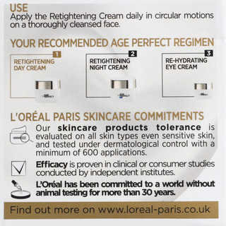 Thumbnail 2: L'OREAL 1.69 oz Age Perfect Collagen Expert Retightening Day Cream 