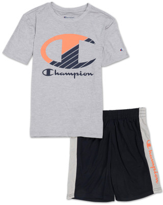 Thumbnail 1: Champion Boys Active 2 Pc Shorts Set 