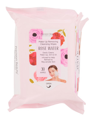 Thumbnail 2: Precision Beauty 4 Pk Rose Water Make Up Cleansing Wipes 