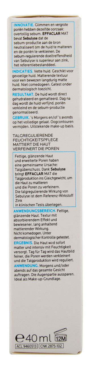 Thumbnail 2: La Roche Posay 1.3 oz Effaclar Mat Moisturizer 