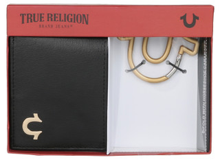 Thumbnail 1: True Religion Men's 2 Pc Carabiner & Wallet Gift Set 