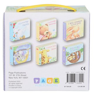 Thumbnail 2: Page Publications 6 Pk Baby I Love You Books 
