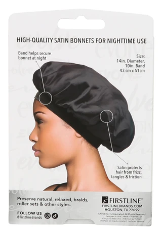 Thumbnail 2: Firtline Evolve Essentials  2 Pk Satin Bonnets  