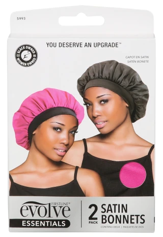 Thumbnail 1: Firtline Evolve Essentials  2 Pk Satin Bonnets  