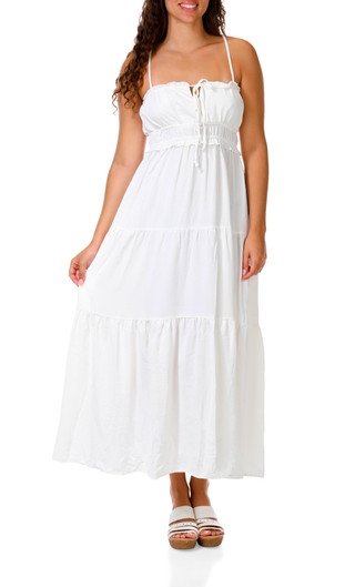 Thumbnail 1: Liberty Love Women's Solid Sleeveless Dress  