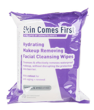 Thumbnail 2: Skin Comes First 4 Pk Retinol Make Up Cleansing Wipes 