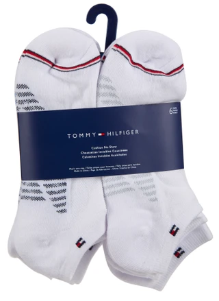Thumbnail 1: Tommy Hilfiger Men's 6 Pk Cusioned No-Show Socks 