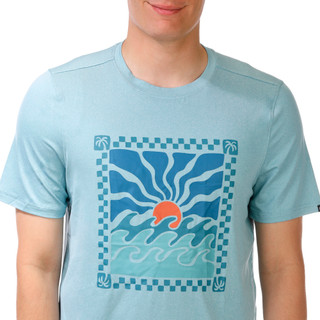 Thumbnail 2: HI TEC Men's Short Sleeve Crew Neck Graphic Tee 
