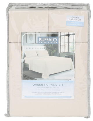 Thumbnail 1: Buffalo David Bitton Queen 4 Pc Solid Cooling Sheet Set 